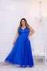 Vestido regata tule brilhante PETRA FINA